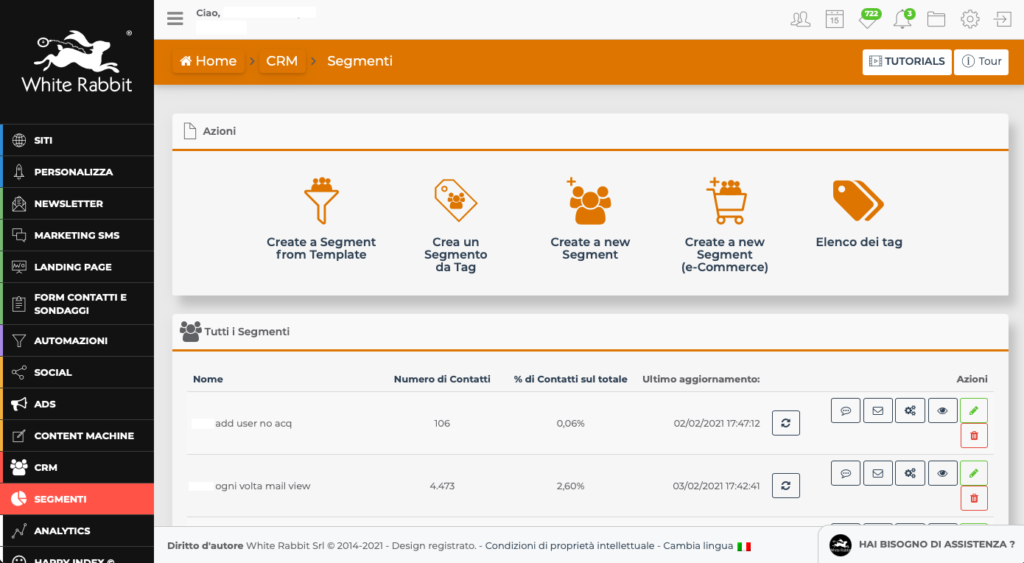 La Customer Data Platform di White Rabbit